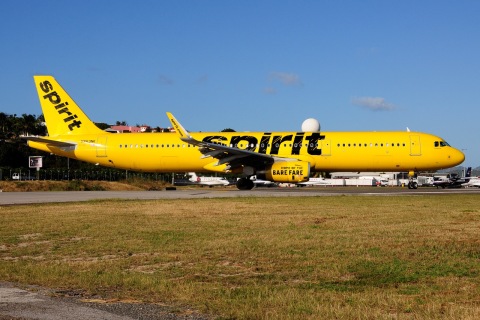 N663NK - A321-231(WL) - Spirit Airlines - SXM - 02-02-2017b
