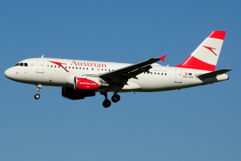 OE-LDC - A319-112 - Austrian Airlines - AMS - 27-05-2017