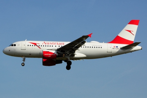 OE-LDG - A319-112 - Austrian Airlines - BRU - 26-03-2017