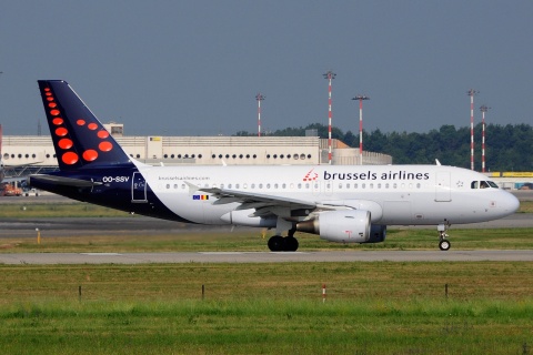 OO-SSV - A319-111 - Brussels Airlines - MXP - 11-06-2017