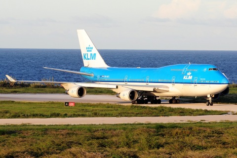PH-BFL - 747-406 - KLM Royal Dutch Airlines - CUR - 01-12-2017