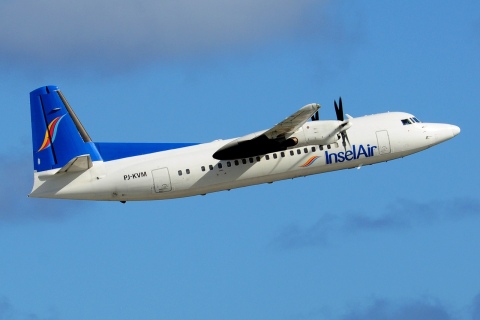 PJ-KVM - Fokker 50 - Insel Air - CUR - 01-12-2017