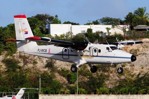 PJ-WCB - DHC-6-300 Twin Otter - Winair - SXM - 02-02-2017