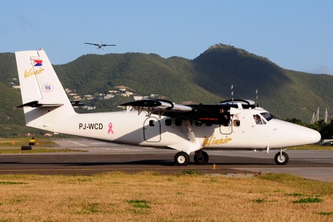 PJ-WCD - DHC-6-300 - Winair - SXM - 02-02-2017