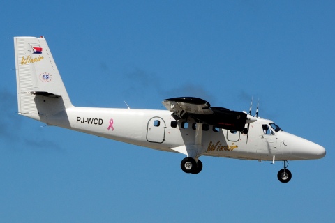 PJ-WCD - DHC-6-300 - Winair - SXM - 31-01-2017