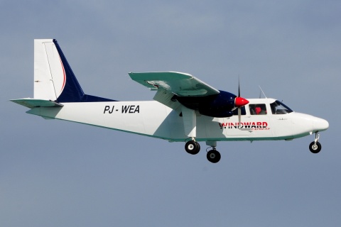 PJ-WEA - BN-2A Islander-2A-26 - Windward Express Airways - SXM - 31-01-2017