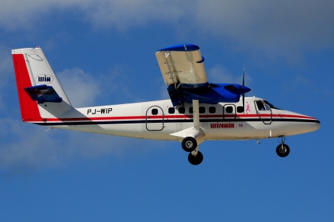 PJ-WIP - DHC-6-300 - Winair - SXM - 01-02-2017