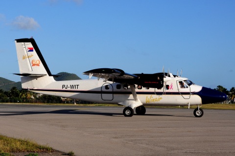 PJ-WIT - DHC-6-300 - Winair - SXM - 02-02-2017b