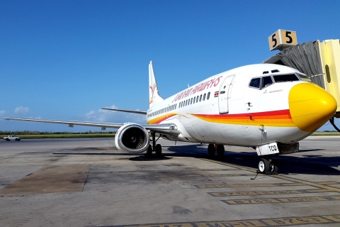 PZ-TCQ - 737-3Q8 - Surinam Airways - CUR - 03-12-2017