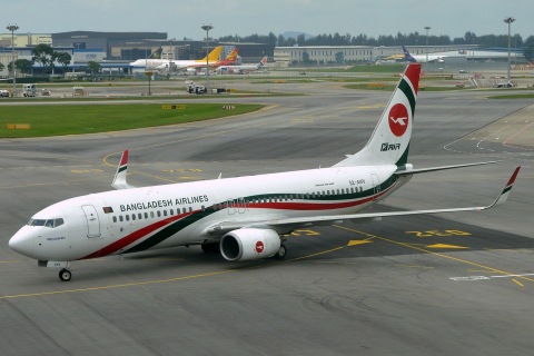 S2-AHV - 737-8E9(WL) - Biman Bangladesh Airlines - SIN - 06-01-2017