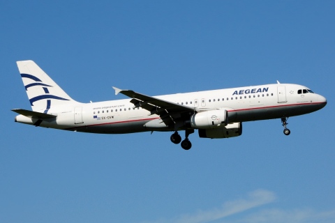 SX-DVW - A320-232 - Aegean Airlines - ZRH - 10-06-2017