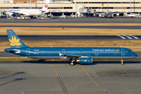 VN-A606 - A321-231 - Vietnam Airlines - HND - 28-02-2017
