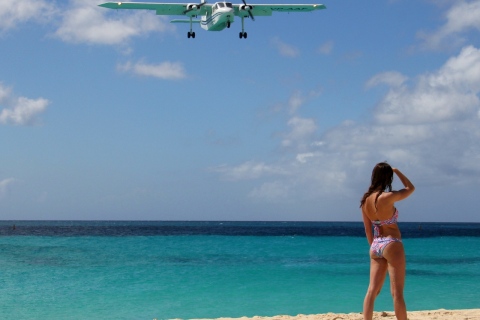 VP-AAF - BN-2A Islander-2B-21 - Trans Anguilla Airways - SXM - 06-02-2017