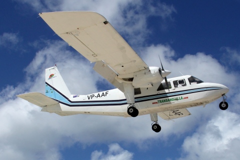 VP-AAF - BN-2A Islander-2B-21 - Trans Anguilla Airways - SXM - 06-02-2017b