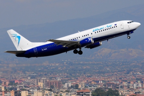 YR-BAZ - 737-405 - Blue Air - CTA - 24-08-2017