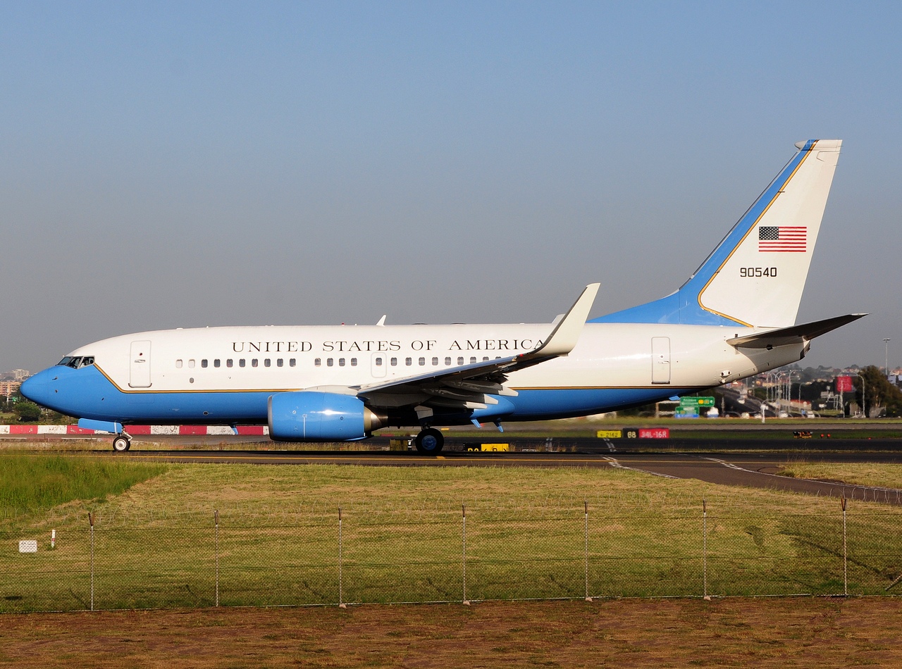 09-0540 - 737-7DM (C-40C Clipper) - United States Air Force - SYD - 07-04-2018