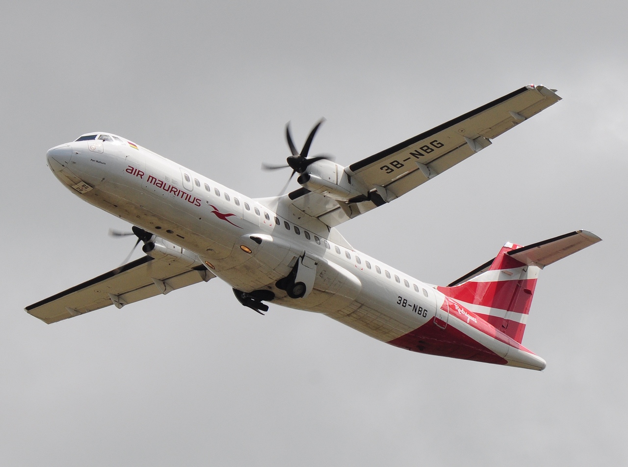 3B-NBG - ATR 72-500 (72-212A) - Air Mauritius - MRU - 30-08-2018