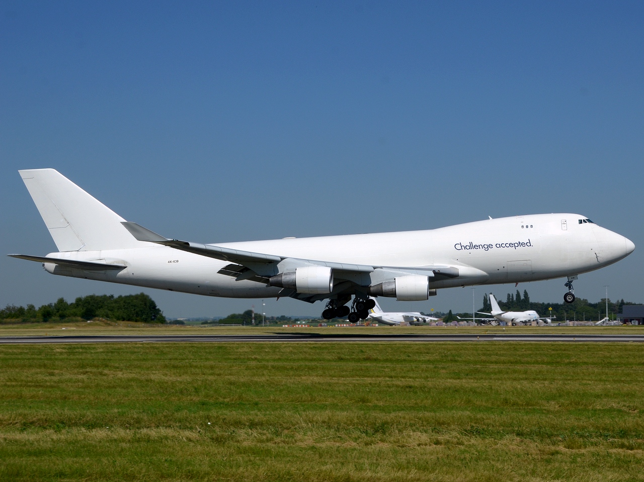 4X-ICB - 747-412F - Challenge Airlines IL - LGG - 29-06-2018