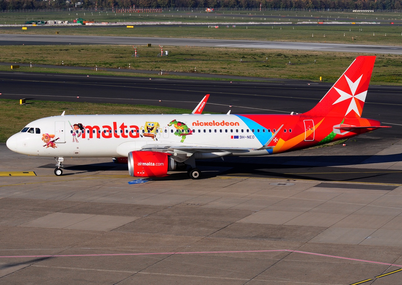 9H-NEO - A320-251N(WL) - Air Malta - DUS - 21-10-2018