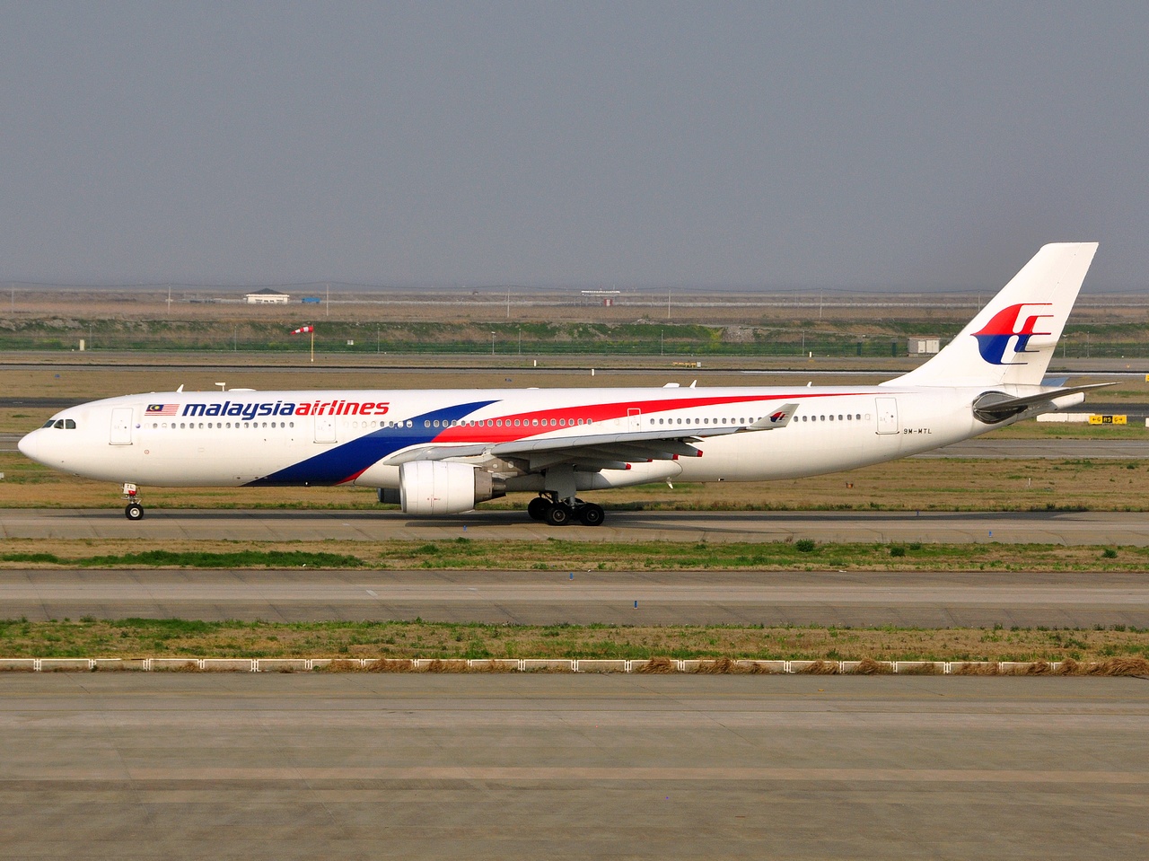 9M-MTL - A330-323 - Malaysia Airlines - PVG - 03-04-2018