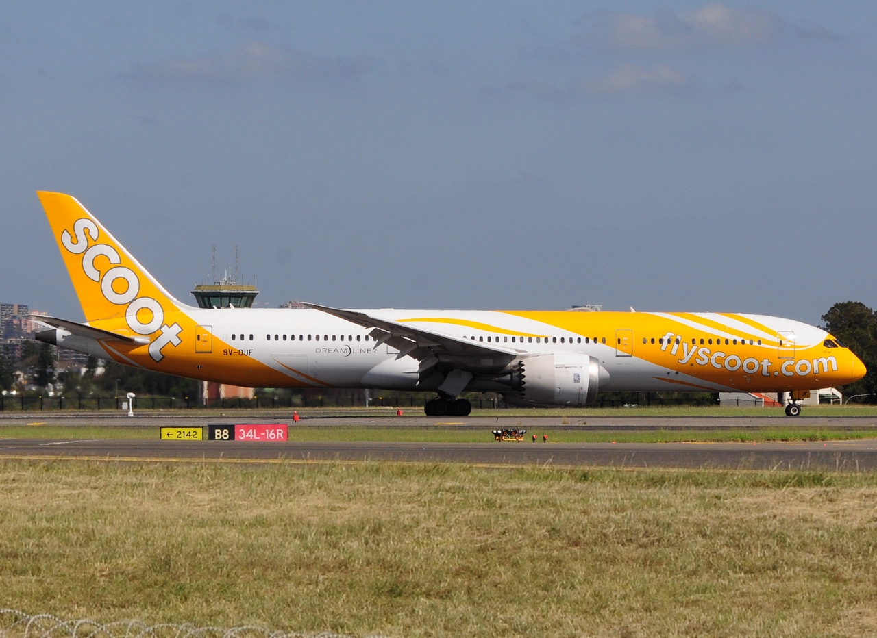 9V-OJF - 787-9 Dreamliner - Scoot - SYD - 07-04-2018