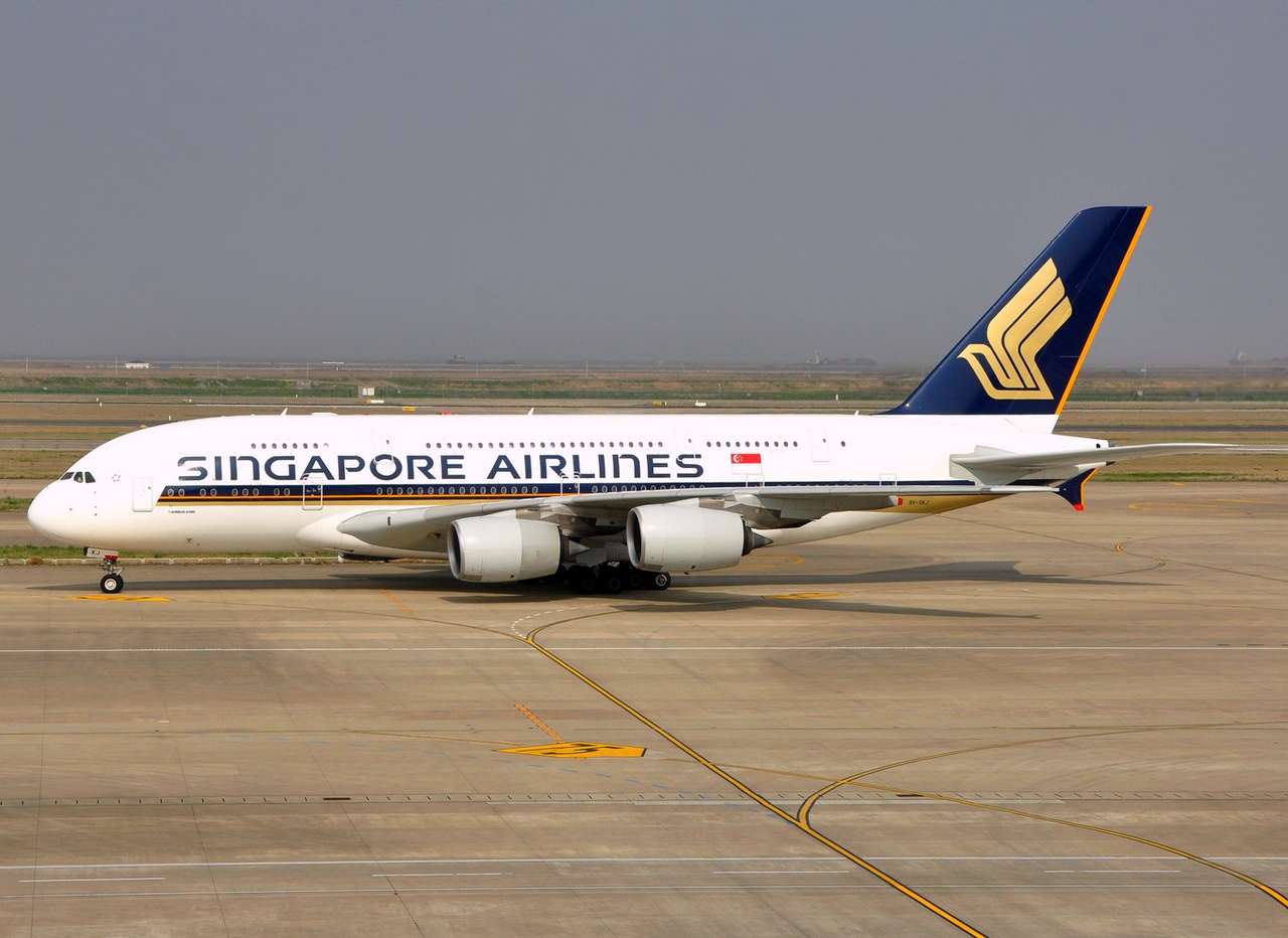 9V-SKJ - A380-841 - Singapore Airlines - PVG - 03-04-2018