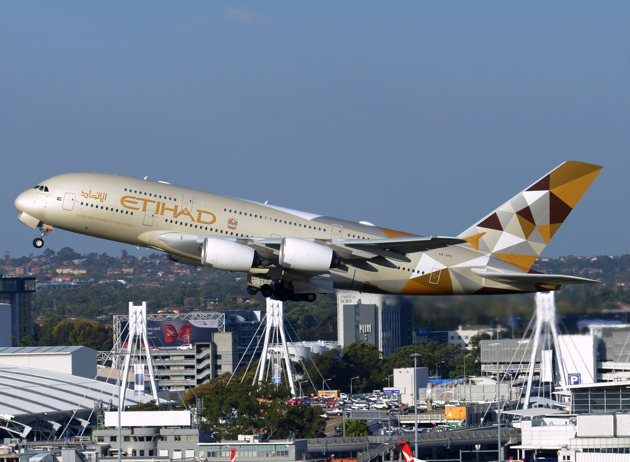 A6-APD - A380-861 - Etihad Airways - SYD - 14-04-2018