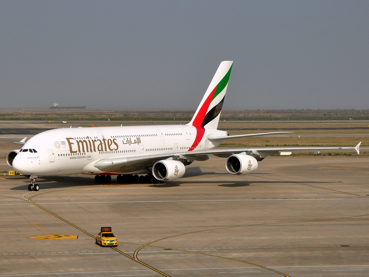 A6-EES - A380-861 - Emirates - PVG - 03-04-2018