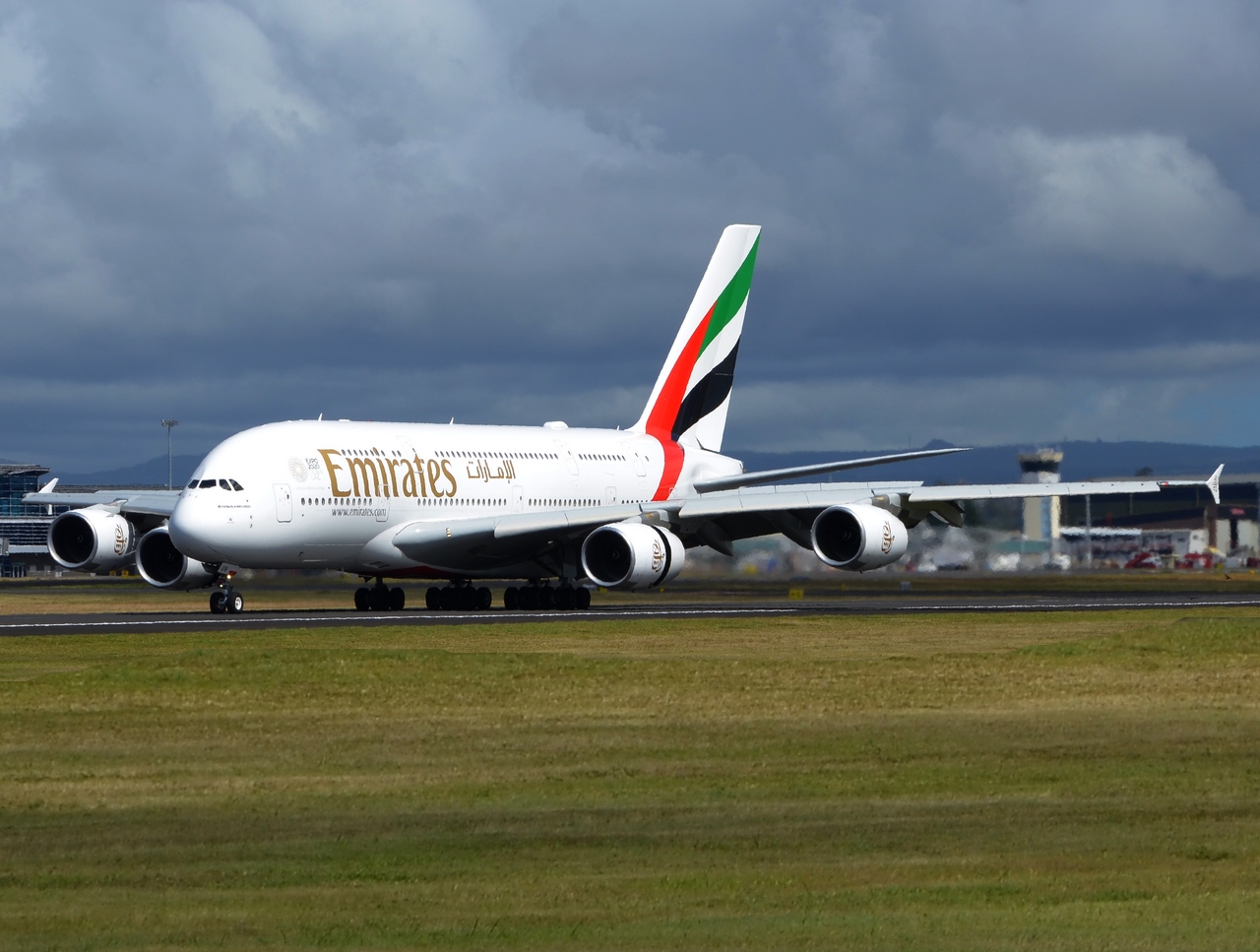 A6-EUR - A380-842 - Emirates - MRU - 30-08-2018