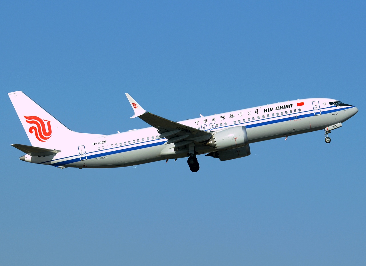 B-1225 - 737-8 MAX - Air China - PEK - 15-04-2018