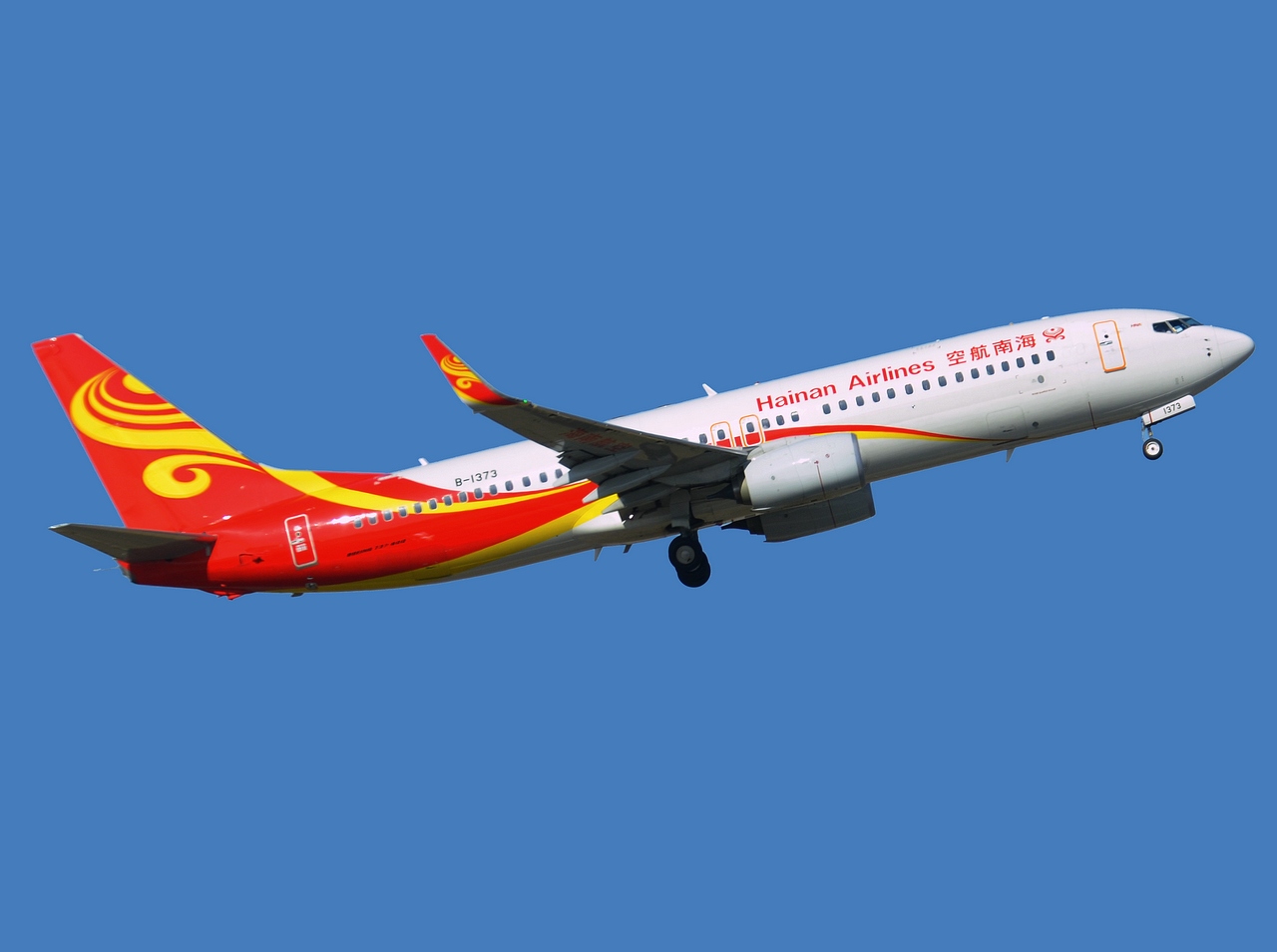B-1373 - 737-800(WL) - Hainan Airlines - PEK - 15-04-2018