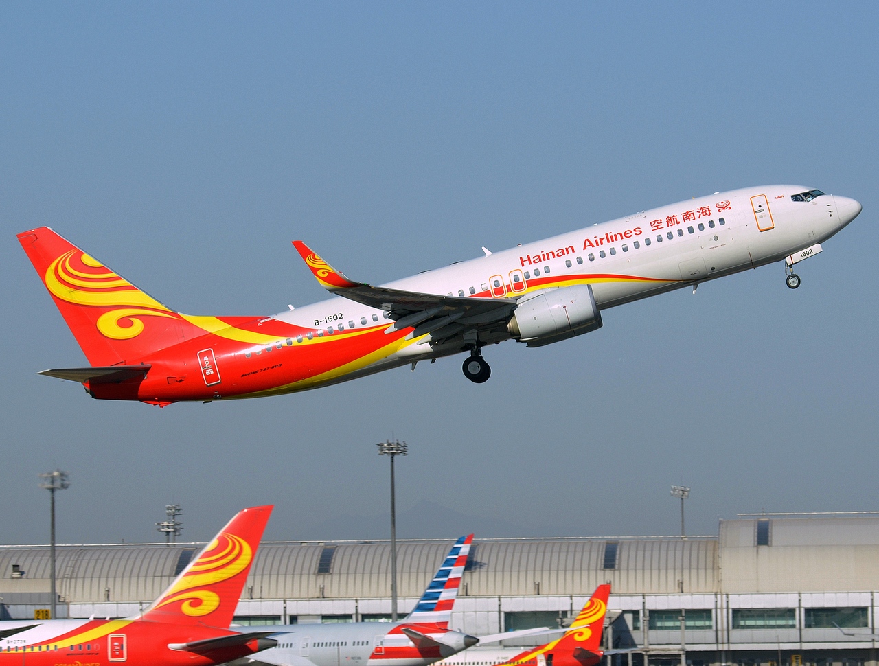 B-1502 - 737-84P(WL) - Hainan Airlines - PEK - 15-04-2018