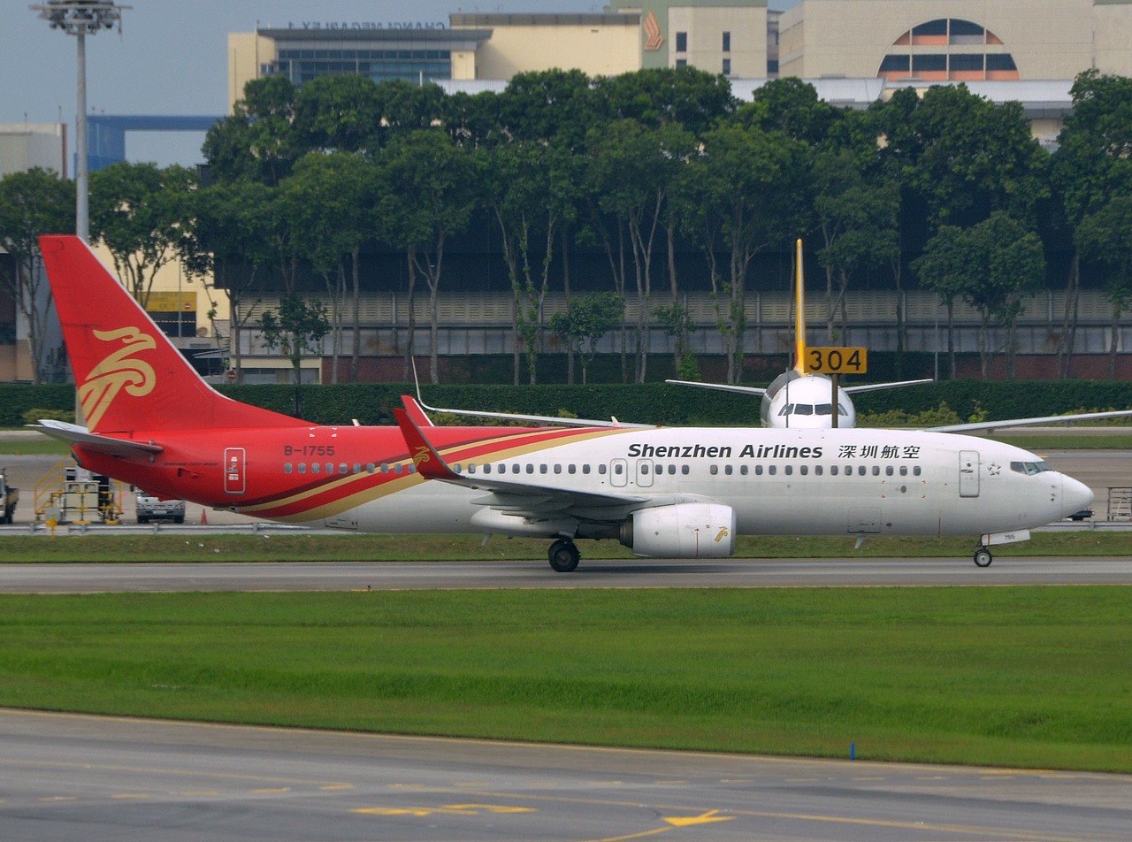 B-1755 - 737-87L(WL) - Shenzhen Airlines - SIN - 06-01-2018