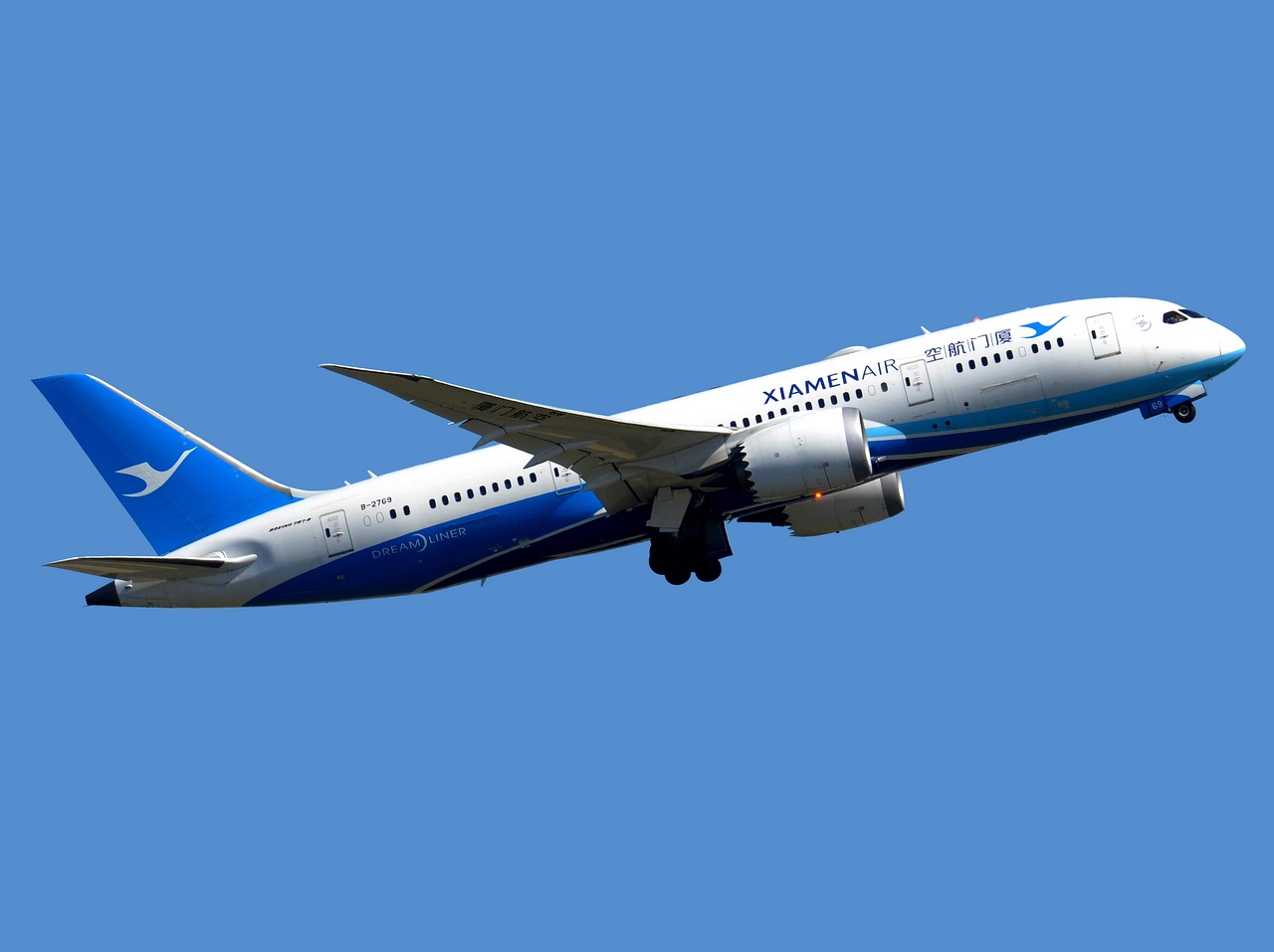 B-2769 - 787-8 Dreamliner - Xiamen Airlines - SYD - 11-04-2018