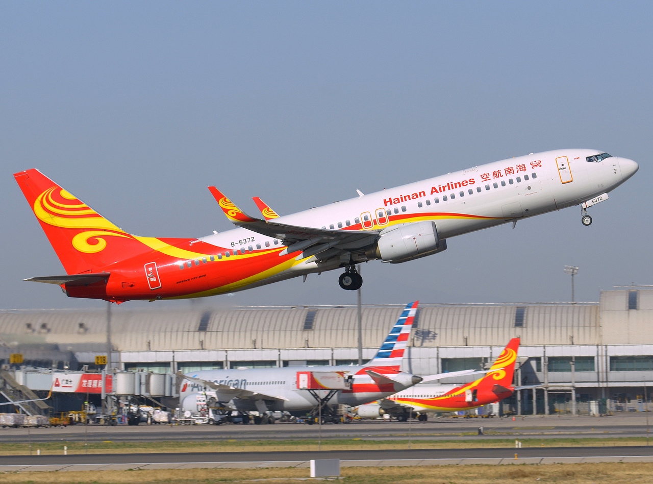 B-5372 - 737-84P(WL) - Hainan Airlines - PEK - 15-04-2018