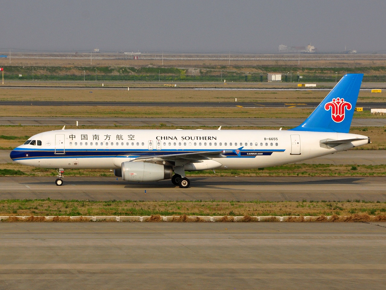 B-6655 - A320-232 - China Southern Airlines - PVG - 03-04-2018