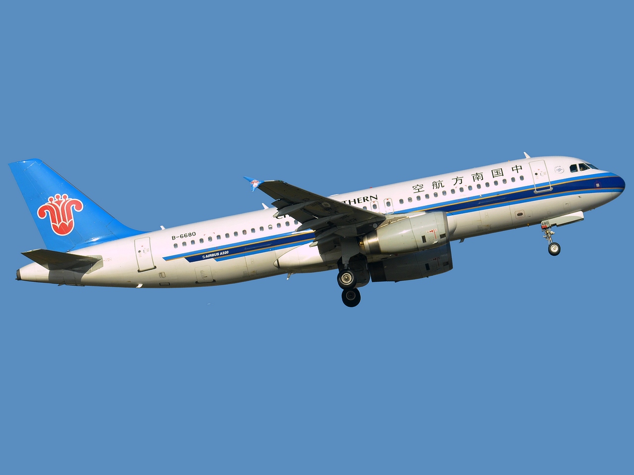 B-6680 - A320-232 - China Southern Airlines - PEK - 15-04-2018