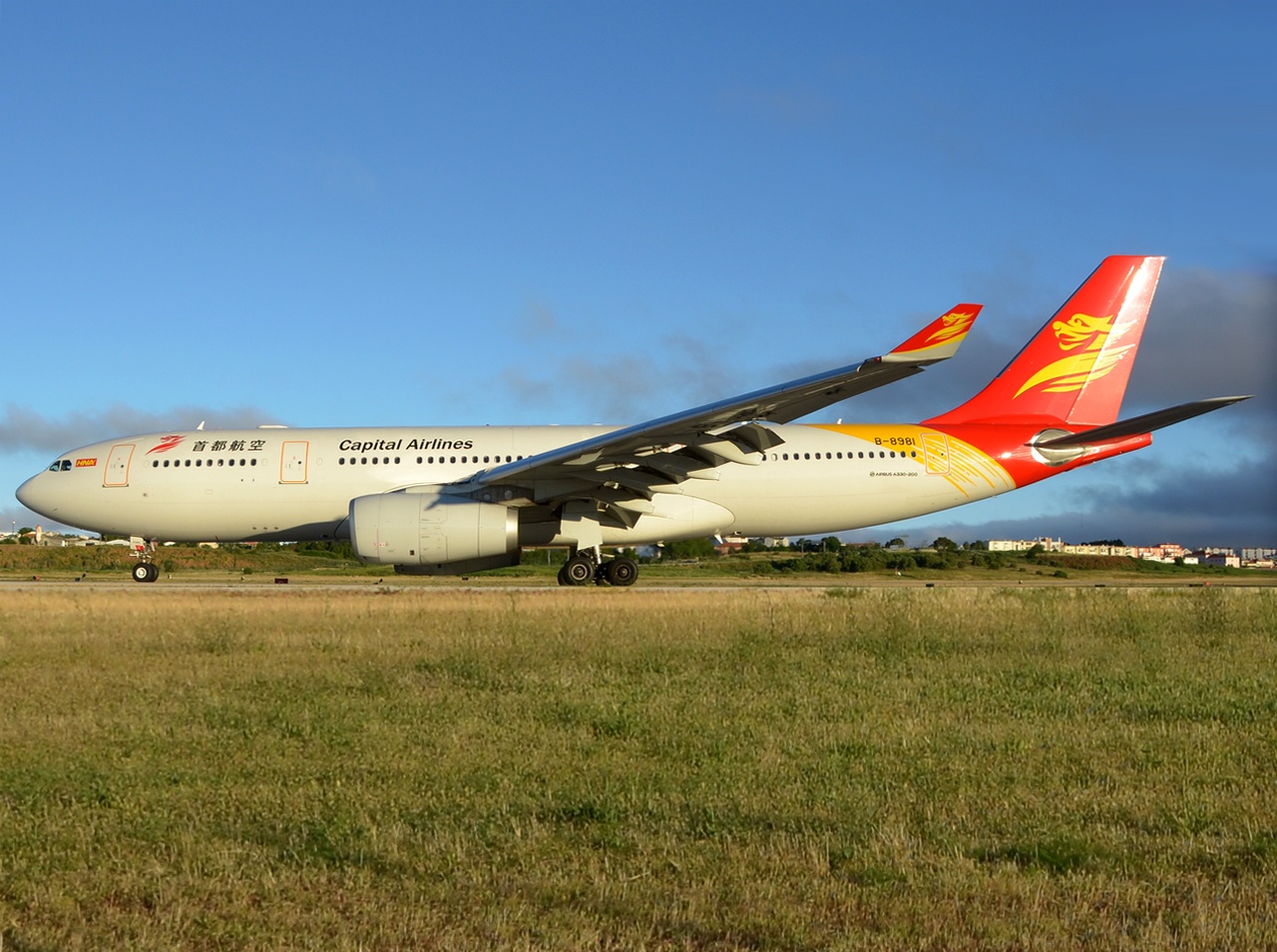 B-8981 - A330-243 - Capital Airlines Beijing - LIS - 14-06-2018