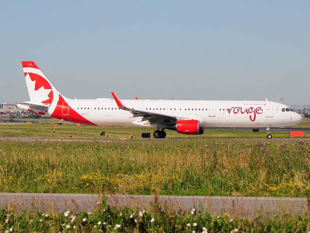 C-FJQH - A321-211(WL) - Air Canada Rouge - YYZ - 08-07-2018