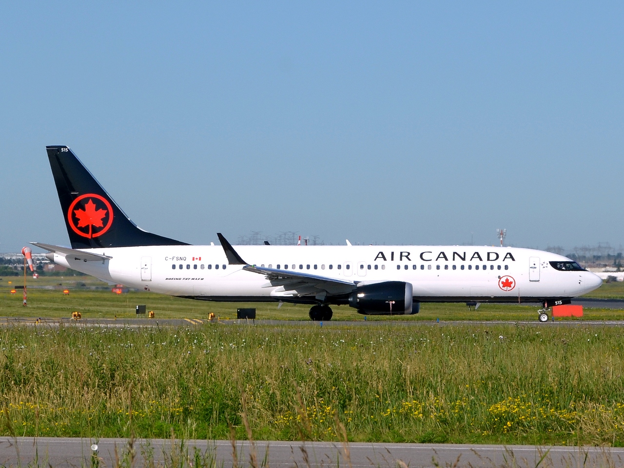 C-FSNQ - 737-8 MAX - Air Canada - YYZ - 08-07-2018