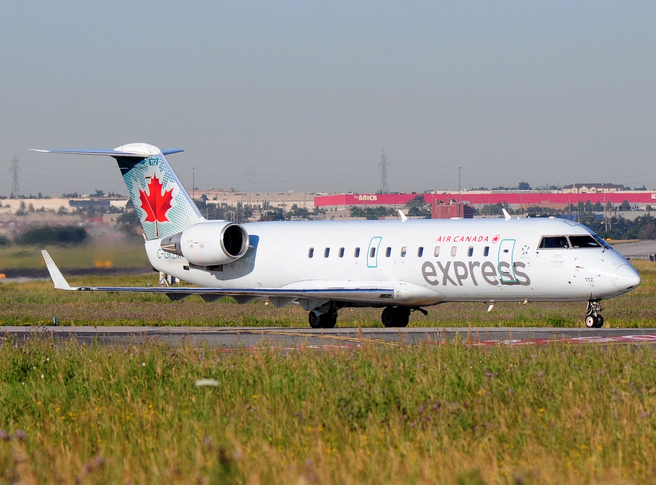 C-GKEM - CRJ-200LR - Air Georgian - YYZ - 08-07-2018