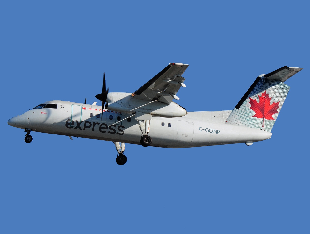 C-GONR - DHC-8-102 - Air Canada Express - YYZ - 08-07-2018