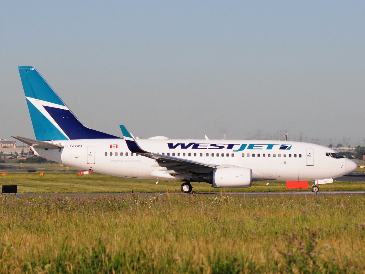 C-GQWJ - 737-7CT(WL) - WestJet - YYZ - 08-07-2018
