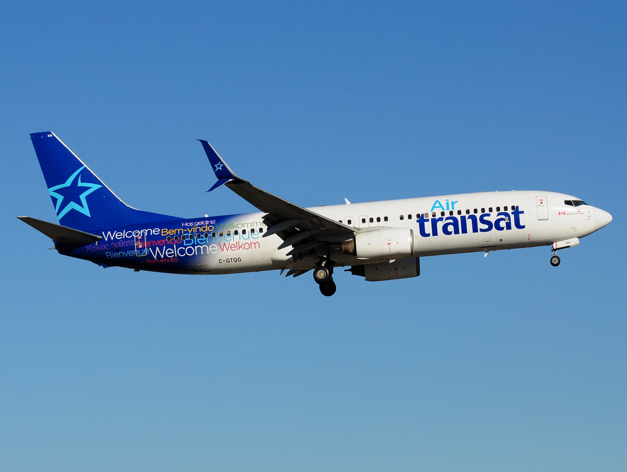 C-GTQG - 737-8Q8(WL) - Air Transat - YYZ - 07-07-2018