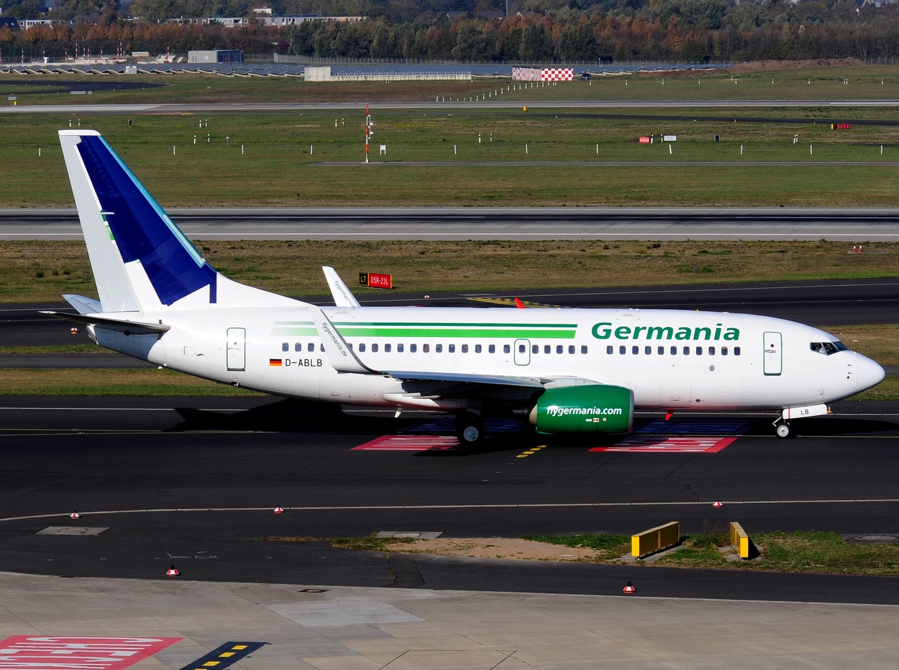 D-ABLB - 737-76J(WL) - Germania - DUS - 21-10-2018