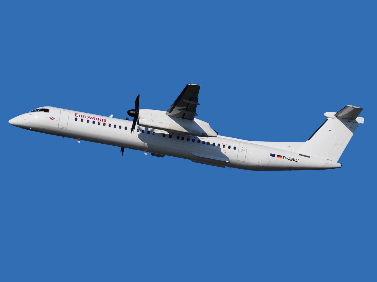 D-ABQF - DHC-8-402Q - Eurowings - DUS - 21-10-2018
