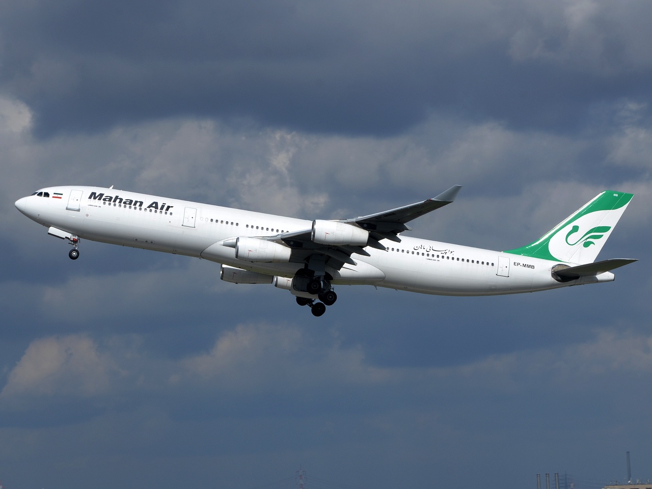 EP-MMB - A340-311 - Mahan Airlines - DUS - 15-09-2018