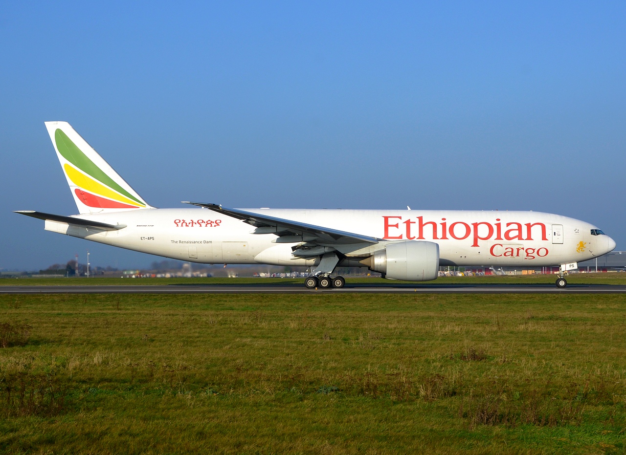 ET-APS - 777-F6N - Ethiopian Airlines - LGG - 14-01-2018