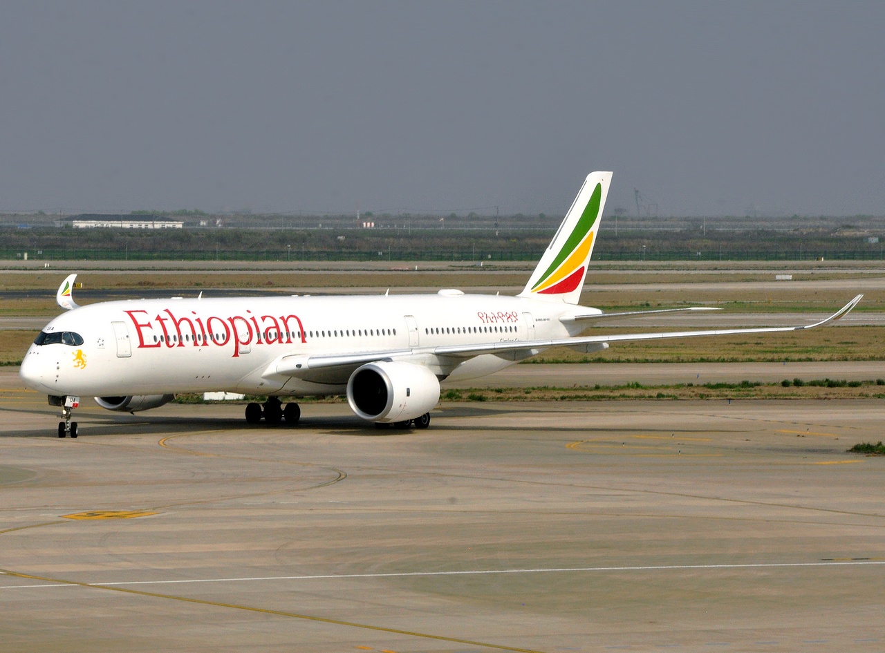 ET-AUA - A350-941 - Ethiopian Airlines - PVG - 03-04-2018