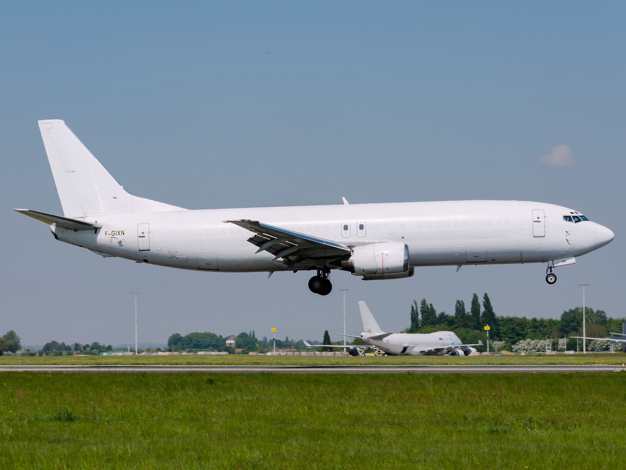 F-GIXN - 737-4Y0 - ASL Airlines France - LGG - 04-05-2018